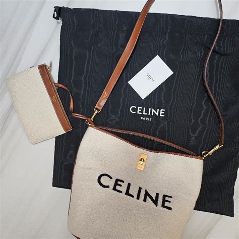 Celine jacquard 16 bag